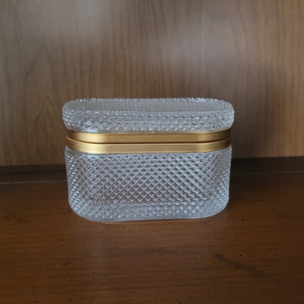 CB2 Buchannon Clear Jewelry Holder